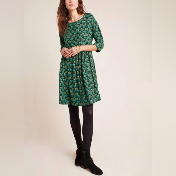 Maeve by Anthropologie Magnolia Babydoll Tunic Dress - Picture 2 of 13